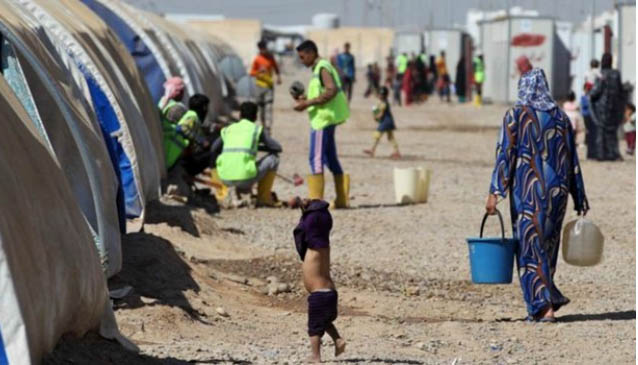 صدها آواره عراقی در اردوگاه موصل مسموم شدند 